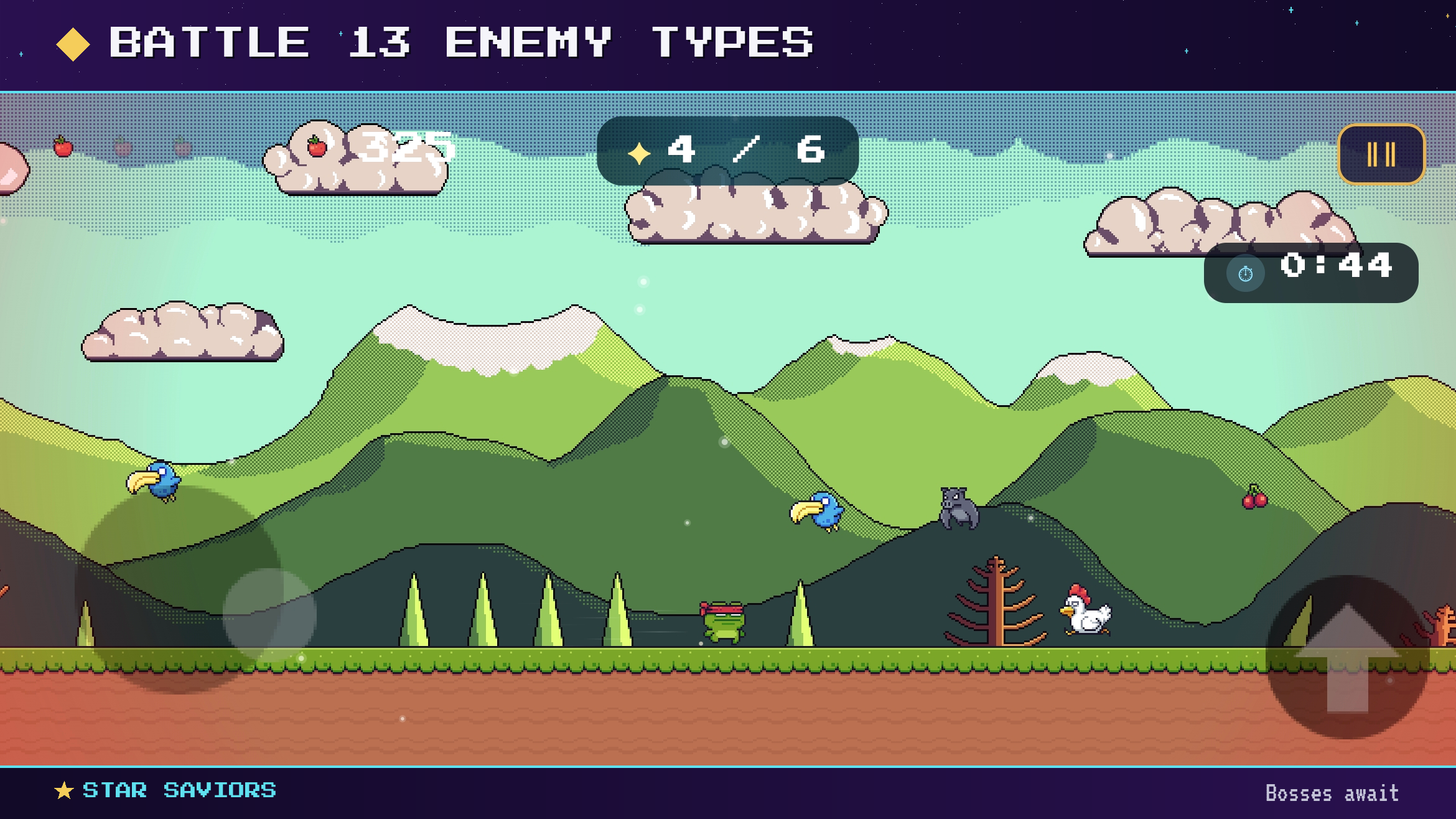 Battle enemies
